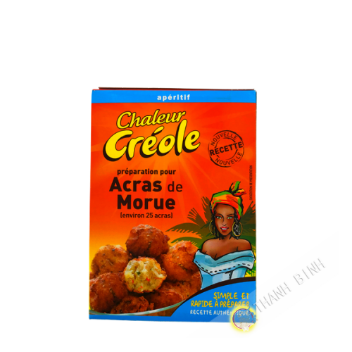 Chuẩn bị làm món cá tuyết Acras CHALEUR CREOLE 100g Pháp