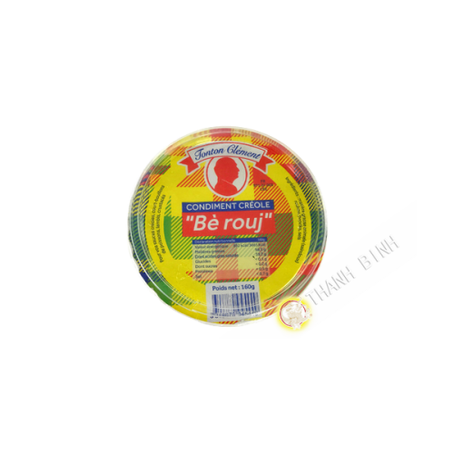 Gia vị Creole Be rouj TONTON CLEMENT 160g Guadeloupe