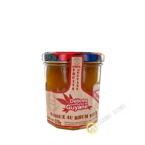 Mango Jam with Old Rum 210g Guyana