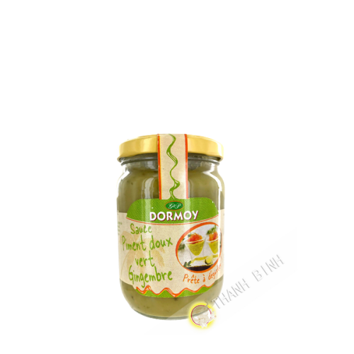 Salsa dulce de chile verde y jengibre DORMOY 270g Guadalupe