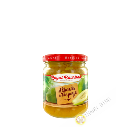 Achards papaye ROYAL BOURBON 200g Réunion