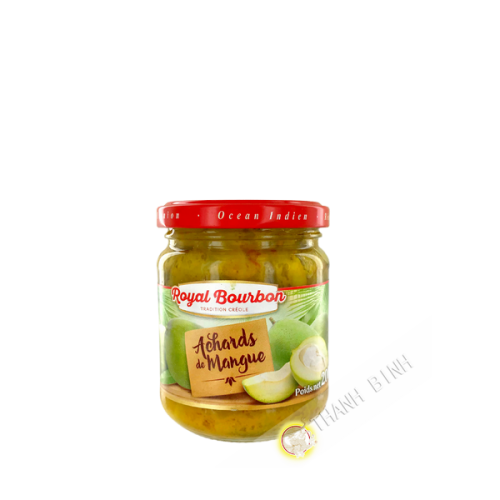 ROYAL BOURBON mango pickles 200g Reunion