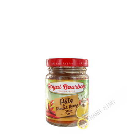 Pâte piment rouge et citron ROYAL BOURBON 90g Réunion