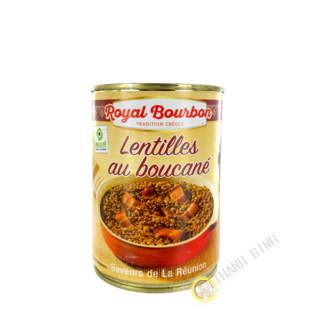 Lentilles au boucané ROYAL BOURBON 420g Réunion