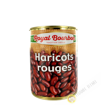 Haricots rouges nature ROYAL BOURBON 400g Réunion