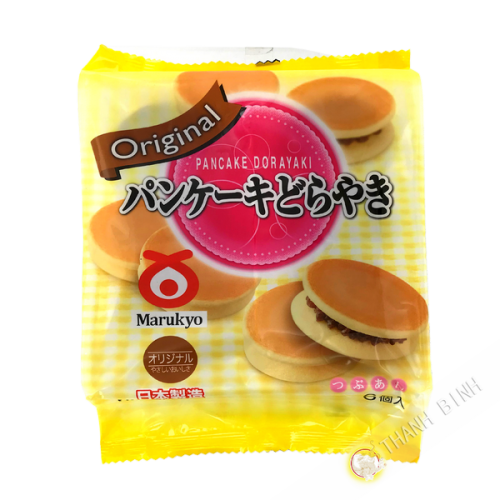 Pancake Dorayaki à la confiture d'haricot rouge azuki MARUKYOU 6pcsx50g Japon