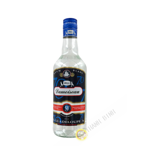 DAMOISEAU landwirtschaftlicher weißer Rum 700 ml 50° Guadeloupe