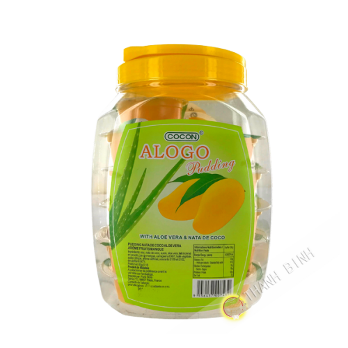 Budino di gelatina nata coco aloe vera mango COCON 16pzx80g Malesia