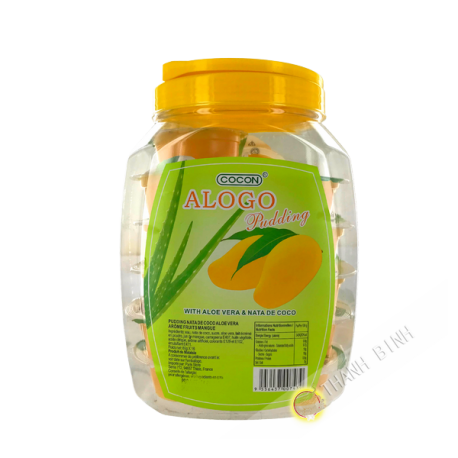 Gelée pudding nata coco aloe vera mangue COCON 16pcsx80g Malasie