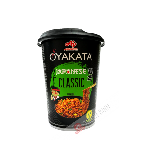 Classico yakisoba saltati in padella tagliatelle Oyakata tazza AJINOMOTO 93g Giappone