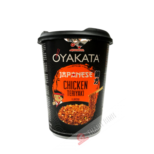 Fideos fritos Yakisoba teriyaki pollo Oyakata taza AJINOMOTO 93g Japón