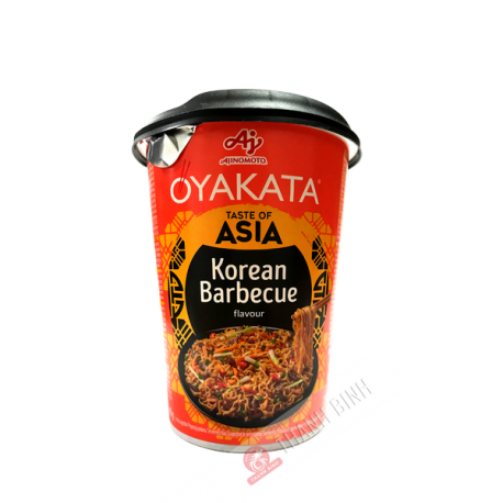 Nouilles sautées yakisoba barbacue Oyakata cup AJINOMOTO 93g Japon