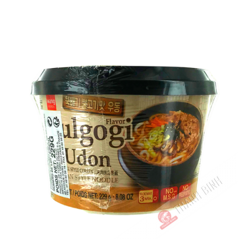 Bulgogi-Becher mit Udon-Geschmack WANG 229g Korea