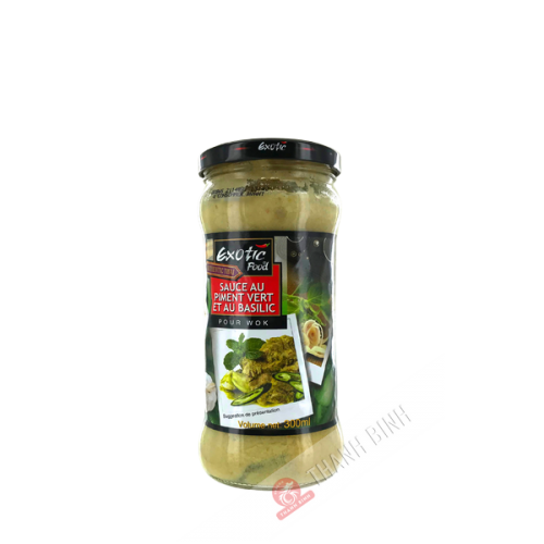 Tương ớt xanh và húng quế EXOTIC FOOD 300ml Thái Lan