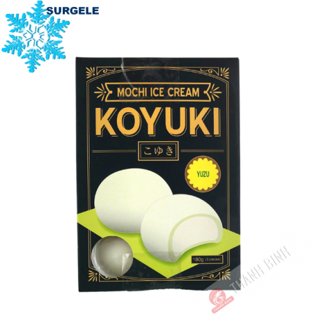 Mochi à la crème glacé Yuzu KOYUKI 180g Allemagne - SURGELES