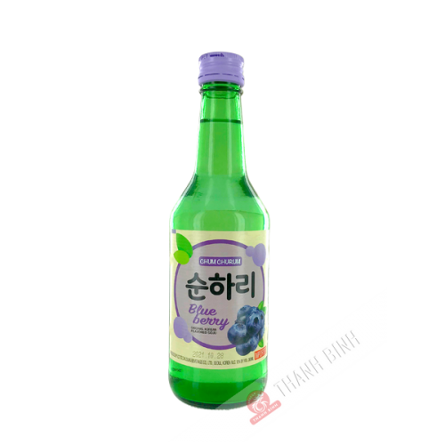 Rượu sake việt quất Chamisul soju CHUM CHURUM 360ml 12° Hàn Quốc