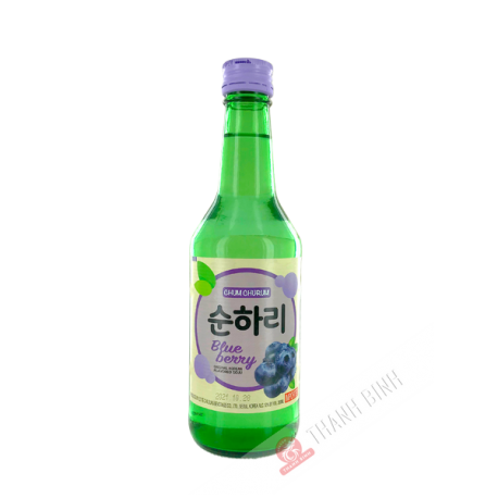 Saké chamisul soju myrtille CHUM CHURUM 360ml 12° corée