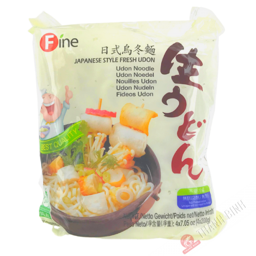 Mì udon hảo hạng HOSAN 4x200g Hàn Quốc