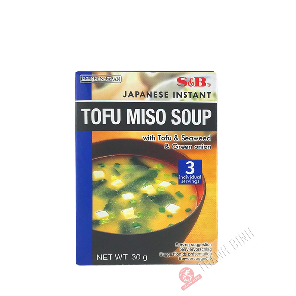 S&B aka miso istantanea giapponese 30g