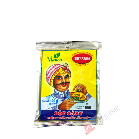 Curry en poudre chef India VIANCO 100g Vietnam