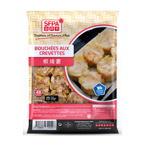 Tôm cắn 48 cái SFPA 1kg Pháp - SURGELES