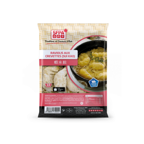 Súp Raviolis Sui Kao 10 cái SFPA 200g Pháp - SURGELES