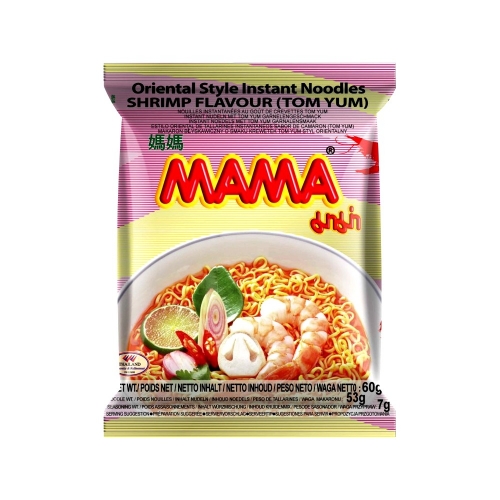 Mì tôm ăn liền vị tom yum MAMA 60g Thái Lan