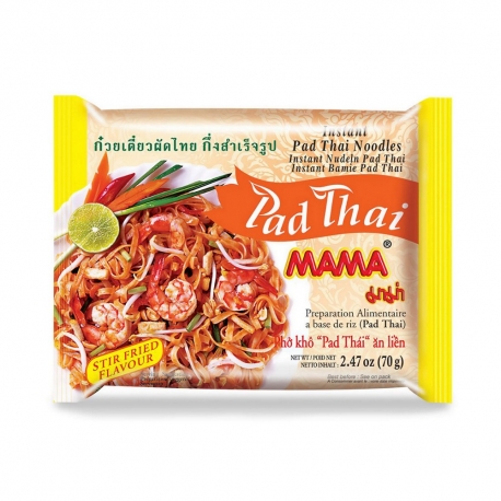 Fideos instantáneos Pad thai MAMA 70g Tailandia