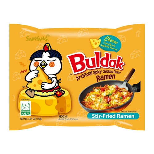 Ramen piccante formaggio SAMYANG 140g di Corea