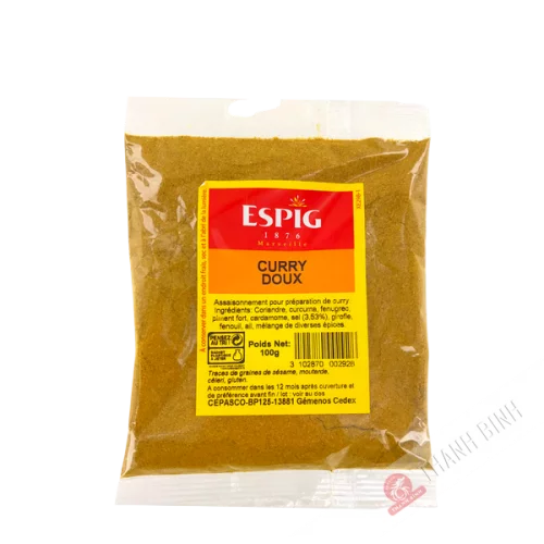 Curry de madrás leve TRS 100g India