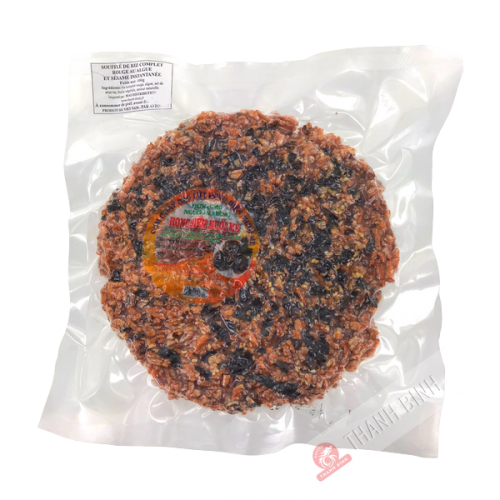 Arroz integral rojo inflado con algas y sésamo 150g Vietnam