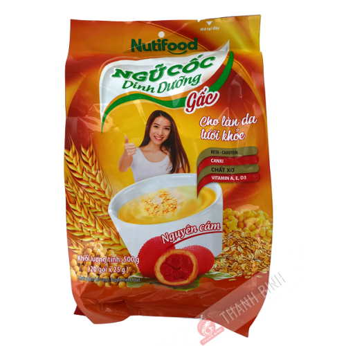 Preparación bebida 5 cereales momordica NUTIFOOD 500g vietnam