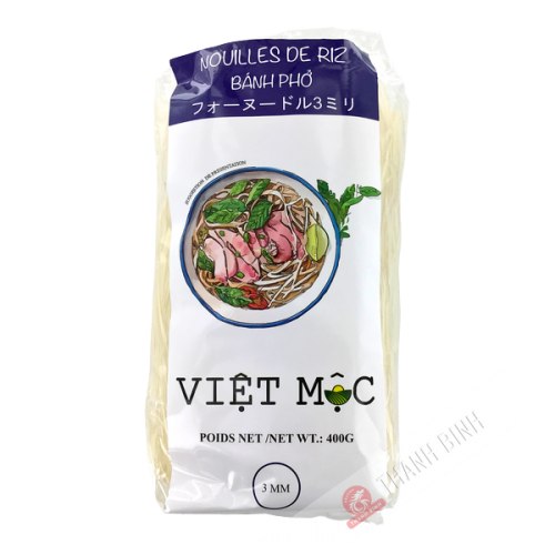 Fideos de arroz Pho 3mm VIET MOC 400g Vietnam