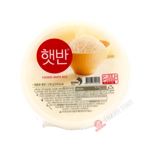 Riso cotto coreano da riscaldare 210g