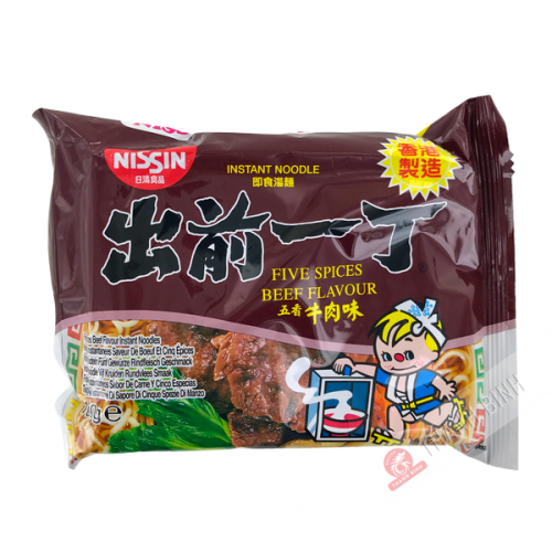 Ramen noodle soup Demae beef five flavors NISSIN 100g Hungary