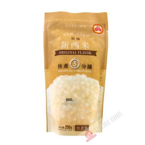 Bola de tapioca para té de burbujas original NUEVO SAGÚ 250g China