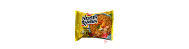 Soupe nouille ramen poulet rôti Thai NISSIN 65g Chine