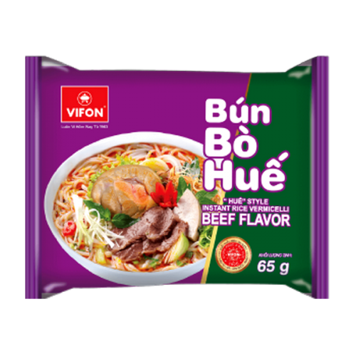 Bún bò ăn liền Bún Bò Huế VIFON 65g Việt Nam