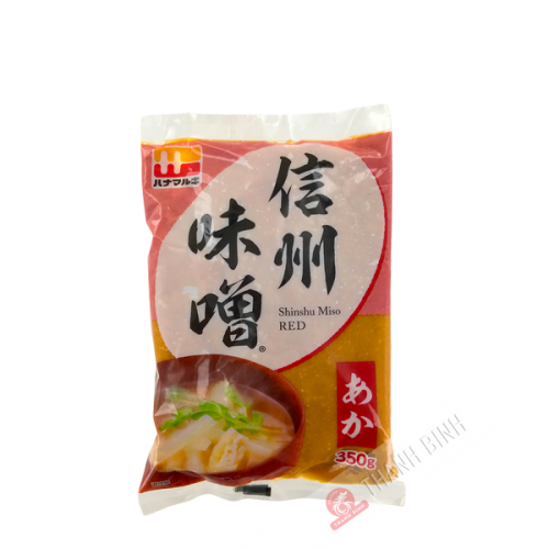 HANAMARUKI red miso shinshu soy paste 350g Japan