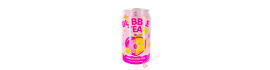 Bubble tea peach tea 320ml Taiwan