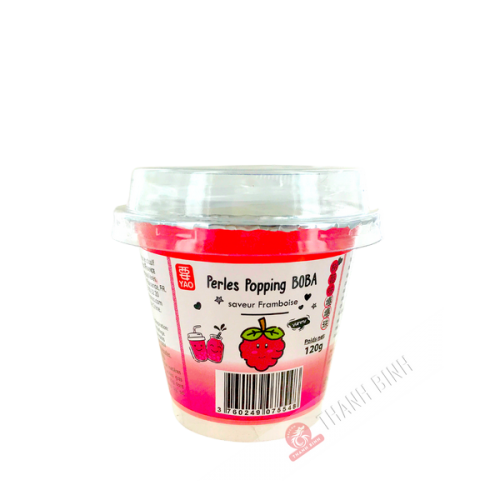 Pearl Popping BOBA raspberry for Bubble tea 120g China