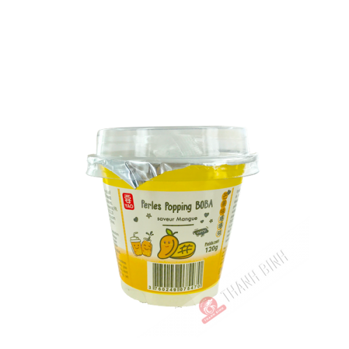 BOBA Mango Popping Pearl für Bubble Tea 120g China