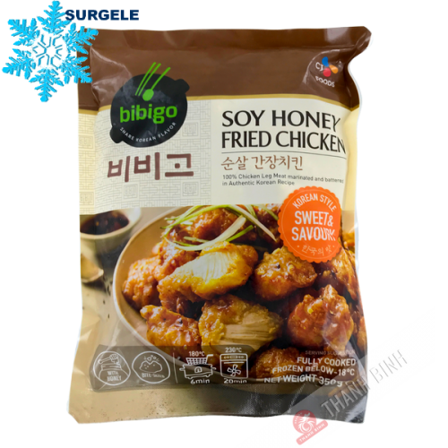 Poulet frit croustillant sauce soja miel BIBIGO 350g Thailande - SURGELES