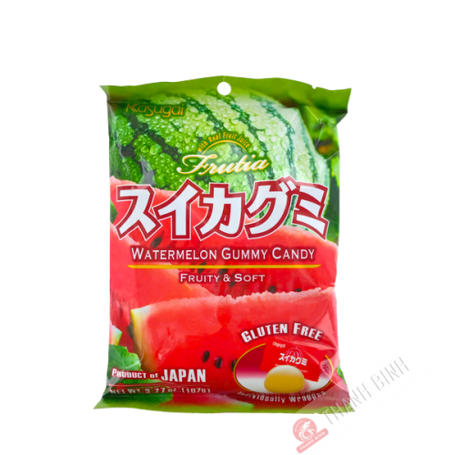 Gomitas de sandía 102g Japón