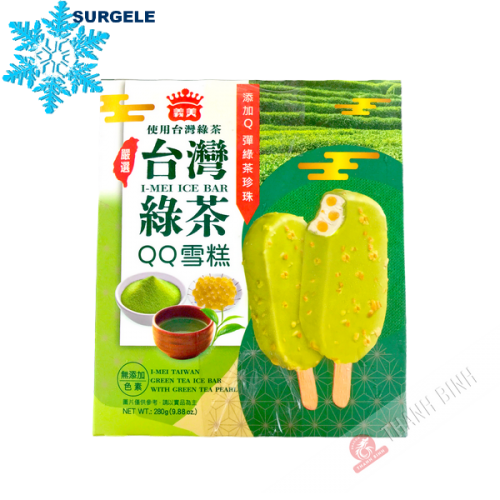 Glace Thé vert 4 bâton IMEI 280g Taiwan - SURGELES