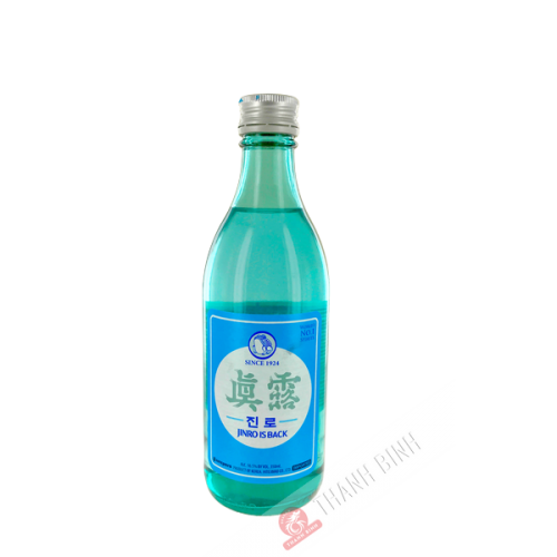 Saké Chamisul soju classique 350ml JINRO 16.50° Corée