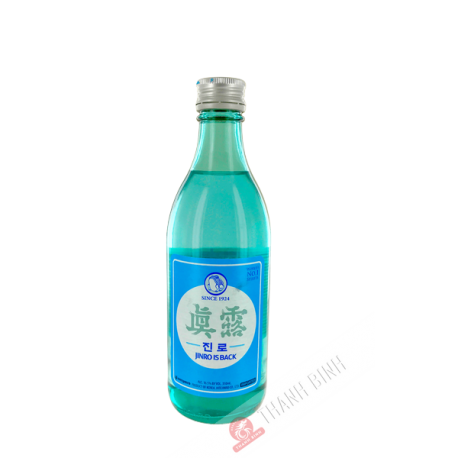 Saké Chamisul soju classique 350ml JINRO 16.50° Corée