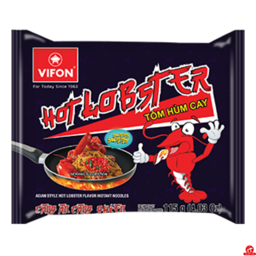 Fideos salteados de langosta picante Vifon 115g Vietnam