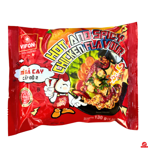 Fideos salteados pollo caliente pollo picante Vifon 130g Vietnam