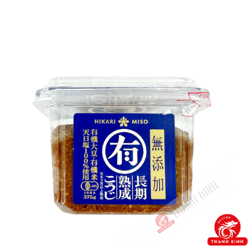 H IKARI pasta de miso orgánica 375g Japón